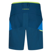 La Sportiva Wanderhose Scout Short (elastischer Bund mit Kordelzug, technische Stoffkombination) kurz blau Herren